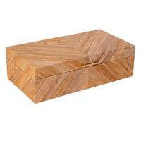 Water Hyacinth Skin Decorative Box, Large