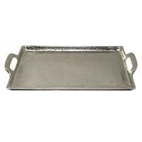 Aluminum Tray with Handles, 20x12