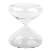 Clear Hourglass, 7.6"