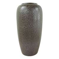 Black Ceramic Vase, 20.25"