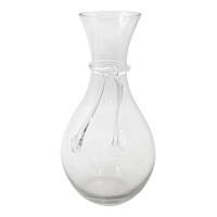 Clear Glass Vase, 15.5"