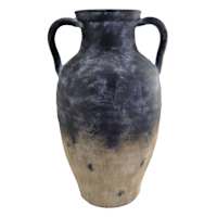 Ombre Cermaic Vase, 17.25"
