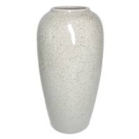 Green Ceramic Vase, 11"
