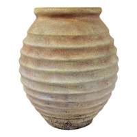 Terracotta Ceramic Vase, 13"