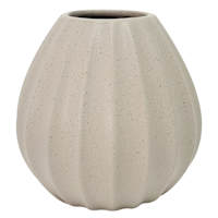 Grey Ceramic Vase, 5.25"