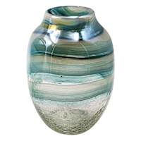 Glass Vase, 8.7"