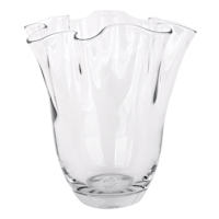 Glass Vase, 9.1"