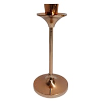 Copper Taper Candle Holder, 8"