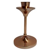 Copper Taper Candleholder, 6"