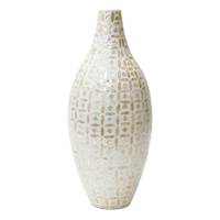 White Capiz Vase,24"