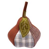 Textured Pear Shaped Throw Pillow