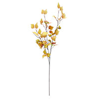 Yellow Pear Leaves Stem, 37"