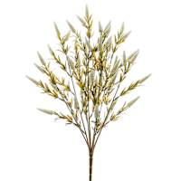 Gilded Evergreen Cream Berry Bush, 24"