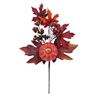 Burgundy Pumpkin & Berry Pick, 15"
