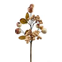White Berries Pick, 12"