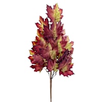 Red Maple Leaves Bush, 23"