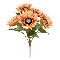 19.5In Sunflower Bush Brown