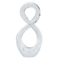 Clear Bubble Glass Décor, 11"