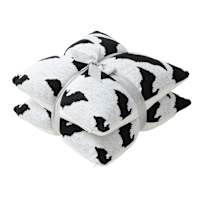 2-Pack Knit Bat Throw Pillow, 18"
