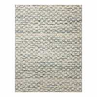 Amana Neutral Checkerboard Area Rug, 5.3x7