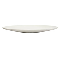 Coupe Matte Cream Dinner Plate