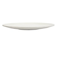 Matte Cream Coupe Salad Plate