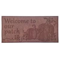 Welcome to Our Patch Felt Doormat, 22x47