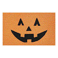 Happy Haunting Jack-'o-lantern Hook Accent Rug, 18x30