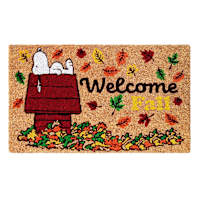 Snoopy Welcome Fall Coir Mat, 18x30