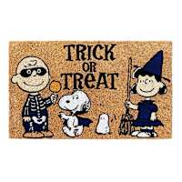 Peanuts Trick or Treat Coir Mat, 18x30