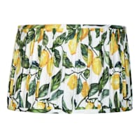 Lemon Pleated Medium Lamp Shade, 13x15x10