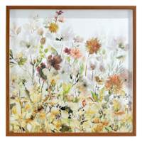 Glass Framed Print Wall Art, 25"