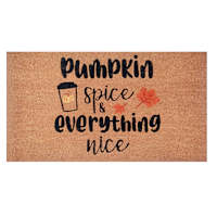 Pumpkin Spice Coir Mat, 18x30