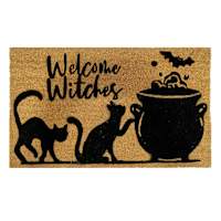 Spellbound Welcome Witches Coir Mat, 18x30