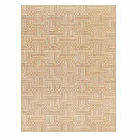 (E457) Ruby Natural Flatweave Area Rug, 9x12