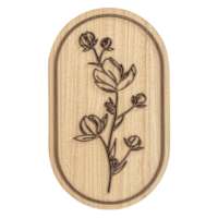 Natural Flower Wall Art, 12x20