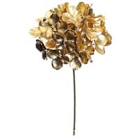 Metallic Hydrangea Pick, 10.5"