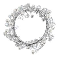 Beaded with Pearl Coiled Garland, 60"