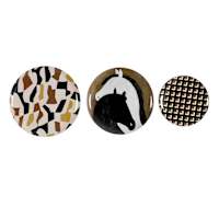 Crosby St. 3-Piece Metal Wall Art