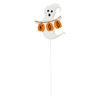 Happy Haunting Ghost with Boo Banner Pick, 13"