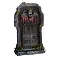 LED Tombstone Blow Mold, 24"
