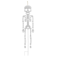 Happy Haunting Dangle Skeleton Yardstake, 44.5"