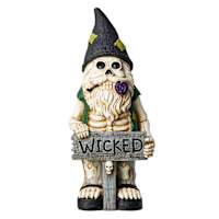 Grim Gardens LED Garden Gnome, 16"