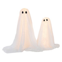 Set of 2 Lighted Ghosts