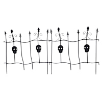 Set of 2 Iron Fences, 26"