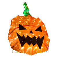 Prismatic Polygon Jack-O-Lantern, 2'