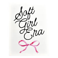 Soft Girl Era Canvas Wall Art, 12x16