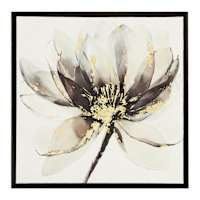 Framed Floral Canvas Wall Art, 30"