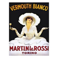 Vintage European Ad Wall Art, 12x16