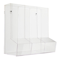 REAL SIMPLE Acrylic Wall Organizer, 14x13